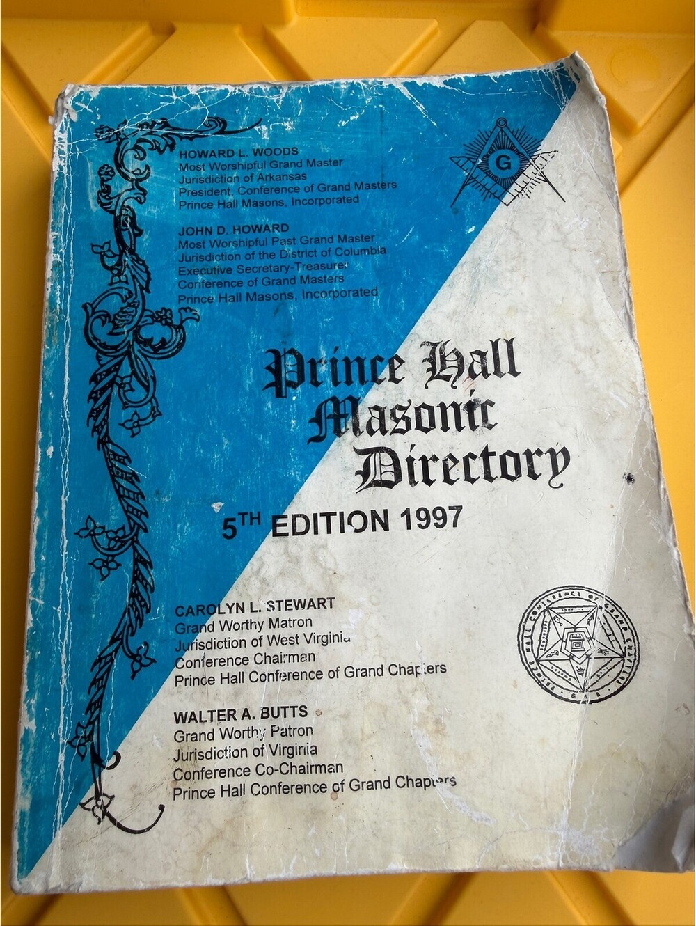 Prince Hall Masonic Directory 5th Edition 1997 - Storage A-7